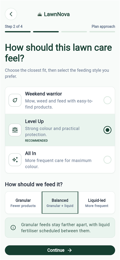 Choose your approach
